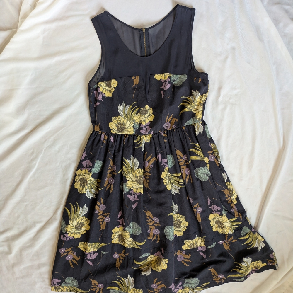 Moda International Char Floral Midi Dress